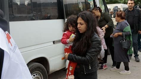 Thousands Of Armenians Flee Nagorno Karabakh After Azerbaijan Conquest