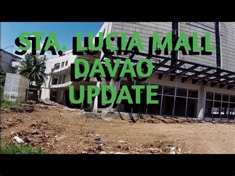 Sta Lucia Davao Mall Update As Of Nov Youtube