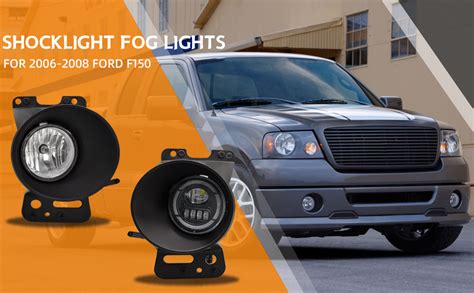 Amazon Shocklight 3 Functions LED Fog Lights Fit For 2006 2007