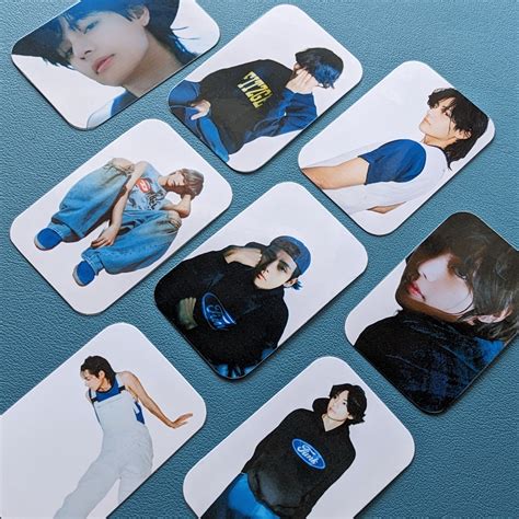 Taehyung Layover Fanmade Photocards Kim Taehyung Photocards Etsy