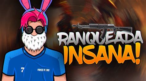 FREE FIRE AO VIVO RANQUEADA INSANA VAPO 100 LIKE 3K YouTube