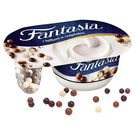 Fantasia Jogurt Kremowy Z Kulkami W Czekoladzie 100 G Zakupy Online Z