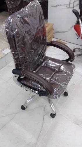 Rexine Low Back Office Chair Black At Rs 4200 In New Delhi ID