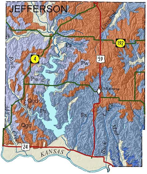 KGS--Geologic Map--Jefferson