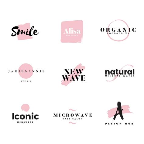 Collection logos and branding vector | Premium Vector - rawpixel