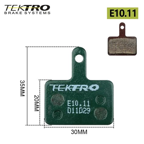 Tektro Plaquettes De Frein Disque En R Sine C Ramique Pour Vtt E