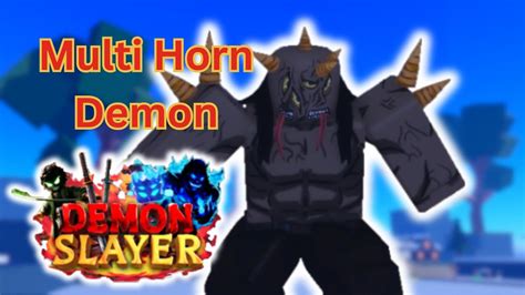 Quest Lvl Multi Horn Demon Roblox Demon Blade Youtube