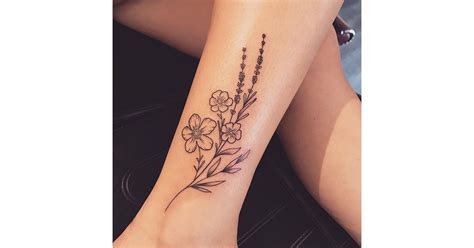 26 Wildflower Tattoo Ideas For The Free Spirits Of The World