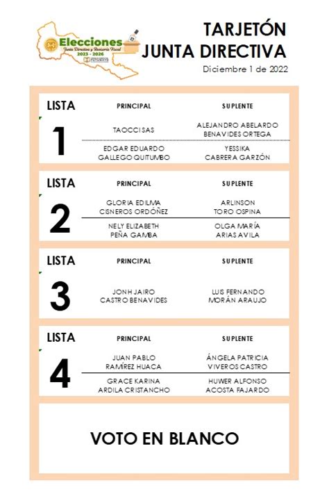 Elecciones De Junta Directiva Y Revisor A Fiscal Old