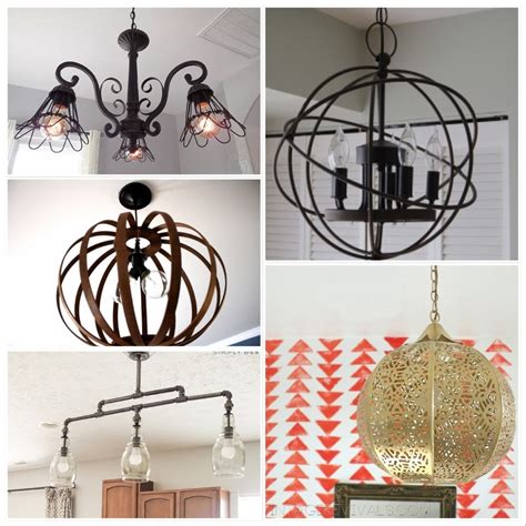 Diy Rustic Ceiling Light Fixtures Shelly Lighting