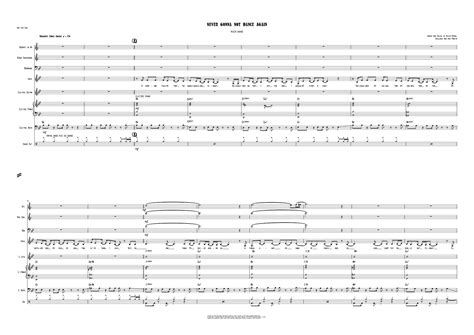 Never Gonna Not Dance Again (arr. Cam Earl) by Pink Sheet Music for