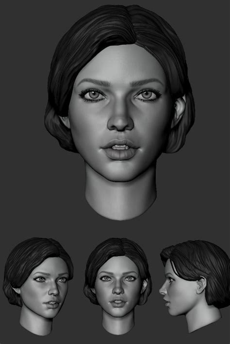 ArtStation - Head Sketch #6 | Resources