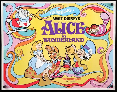 Alice In Wonderland 1951 Movie Poster