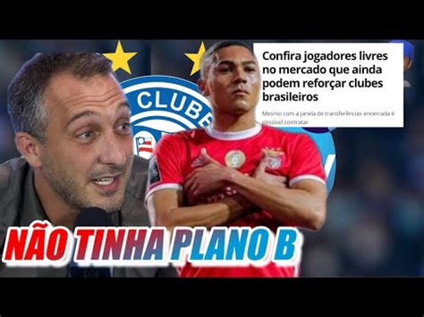 CARLOS VINICIUS NÃO TINHA PLANO B AMADORISMO TOMOU CONTA DO BAHIA