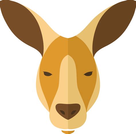 Kangaroo clipart head, Kangaroo head Transparent FREE for download on ...