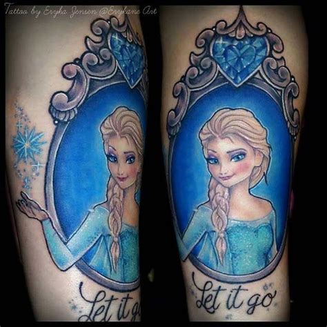 30 Fantastic Frozen Inspired Tattoo Designs Tattooblend Disney