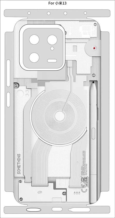 Nada Estilo Do Telefone Para Xiaomi 13 12 11t 10t Pro Decalque Pele