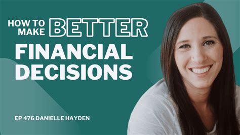 476 How To Make Better Financial Decisions YouTube