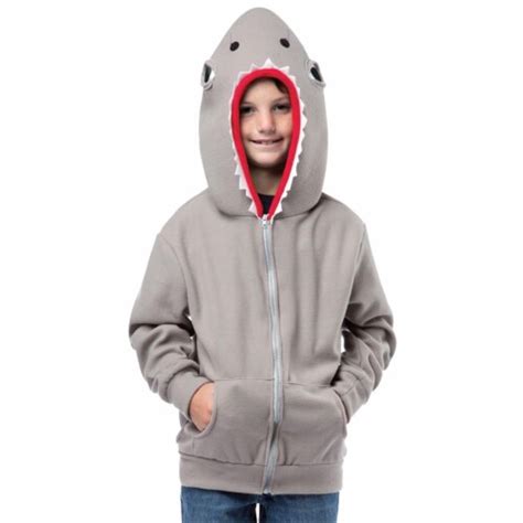 Rasta Imposta Child Shark Hoodie Size 4 6 Costume Medium Kroger