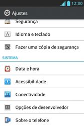 Como restaurar as configurações originais do seu aparelho LG Optimus