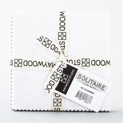 Solitaire Whites Ultra White Charm Pack