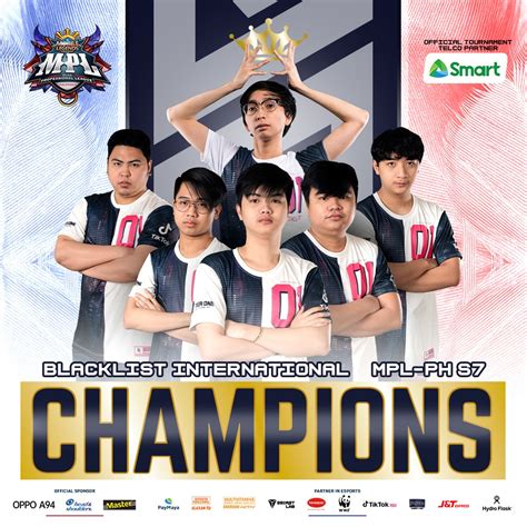 Blacklist International Are Your Mobile Legends MPL PH Season 7