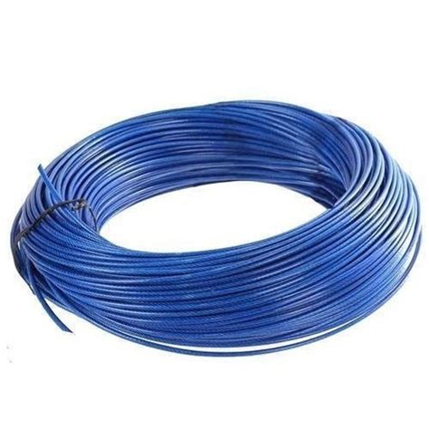 Pvc Coated Wire Ropes Pvc Coated Steel Wire Latest Price