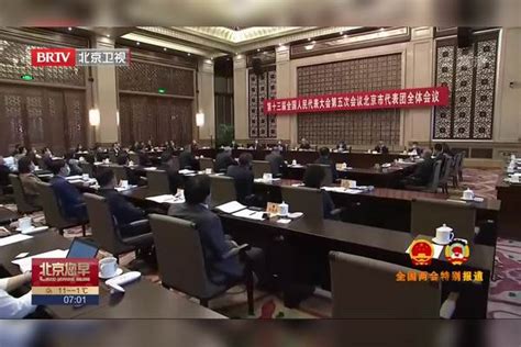 全国人大北京团审议政府工作报告 蔡奇陈吉宁李伟参加审议陈吉宁蔡奇工作