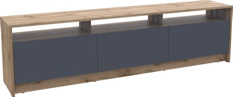 Стенка в гостиную Doros U3 Тахо/Графит 180х33х48 см (41510091) – фото ...