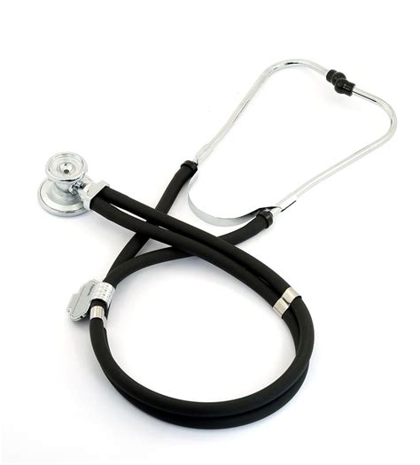 Black Silver Stethoscope Medical Equipment Doctor Equipment Health