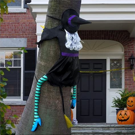 Amazon Y STOP 60 Halloween Decorations Crashing Witch Large