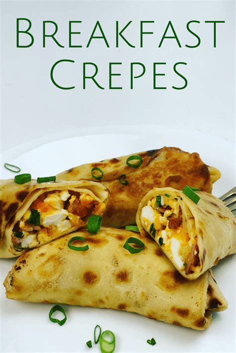 Breakfast Crepes with Bacon and Egg - Peter's Food Adventures