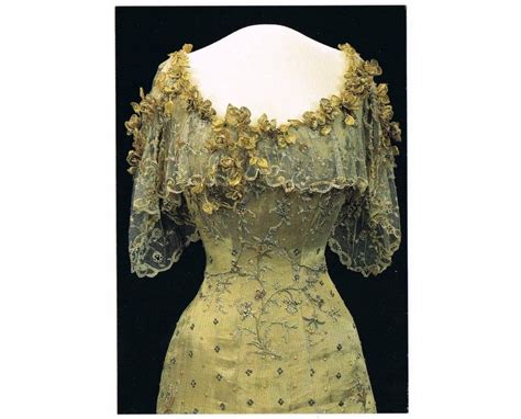 Dress Worn By Queen Maude Of Norway C 1910 Famous Dress Brutus