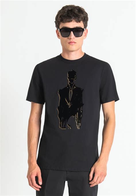 Antony Morato Regular Fit With Richard Hambleton T Shirt Con Stampa Black Nero Zalando It