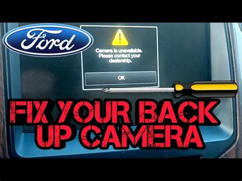 FIX FORD Backup Rear Camera YouTube