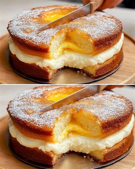 mango cloud cake  luxurious dessert   emily