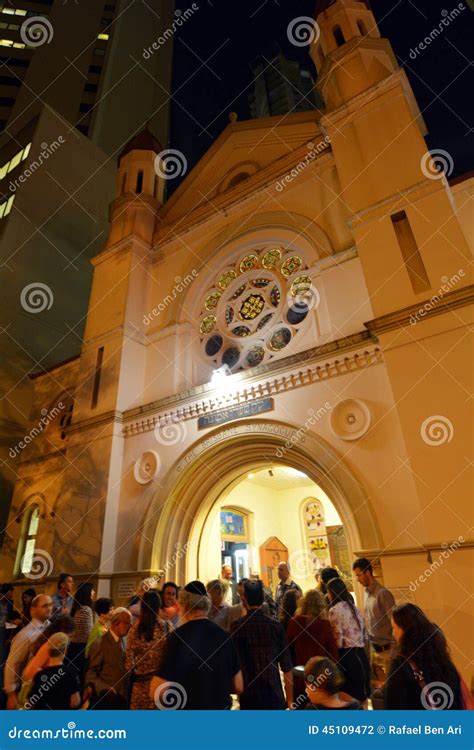 Brisbane Synagogue Queensland Australia Editorial Photography Image