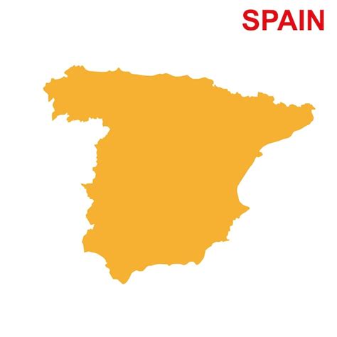 Premium Vector Vector Map Of Spain