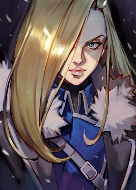 Olivier Mira Armstrong Fullmetal Alchemist Drawn By Unclerabbitii