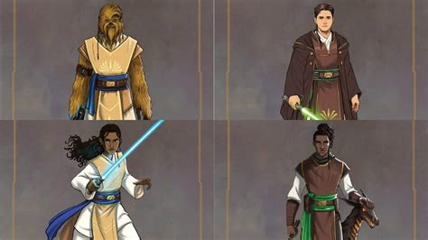 Star Wars The High Republic Reveals New Jedi Padawans