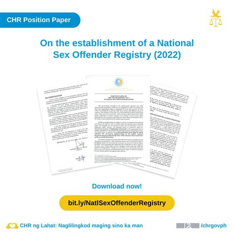 CHR Philippines On Twitter Read CHR S Position Paper On The