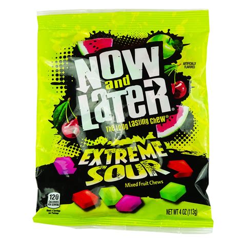 Now And Later Extreme Sour Sweet Vibez