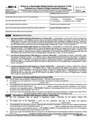 Form A Rev December Irs Irs Fill Out And Sign Printable Pdf