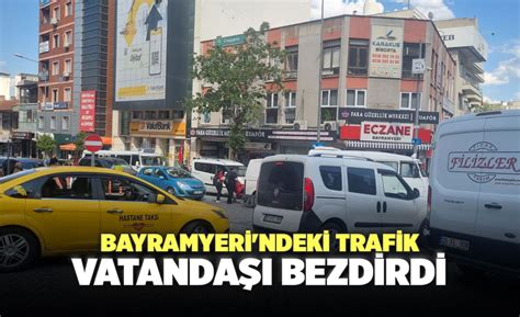 Bayramyeri Ndeki Trafik Vatanda Bezdirdi Denizli Haber