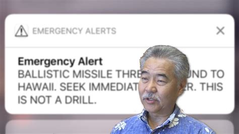 Hawaii Officials Outraged By False Ballistic Missile Alert