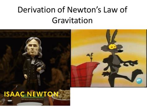 Newtons Law of Gravity Derivation task | Teaching Resources