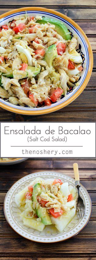 Ensalada de Bacalao (Salted Cod Salad) - The Noshery