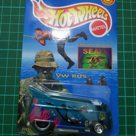 Jual HW1 Hot Wheels Vw Drag Bus Us Navy Seals Shopee Indonesia