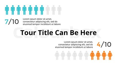 Marketing Vector Infographic Slide Template Target Audience By Gender