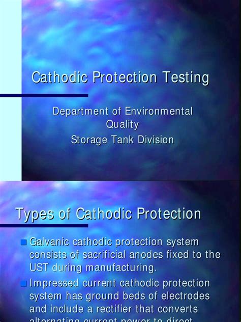 Cathodic Protection Testing | Electrochemistry | Chemistry